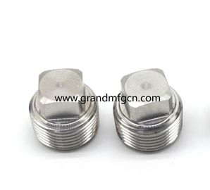 enchufe hidráulico SUS304 de acero inoxidable SS304 hexágono enchufes enchufe cuadrado
