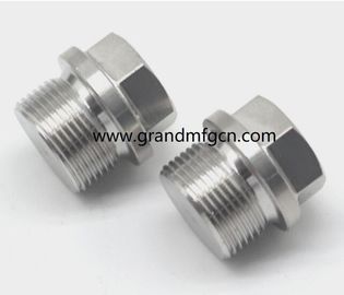 enchufe hidráulico SUS304 de acero inoxidable SS304 hexágono enchufes enchufe cuadrado