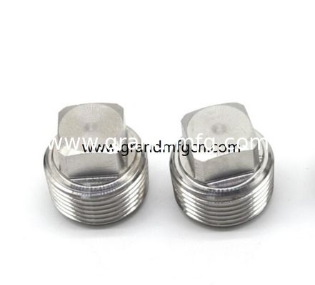 SAE enchufe hexagonal de acero con enchufe de aceite de escape de acero personalizado SS304