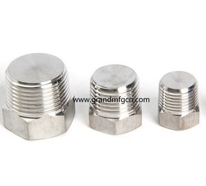 enchufe hidráulico SUS304 enchufes hexagonales personalizados SS304 enchufes de acero inoxidable enchufes octogonales enchufes cuadrados