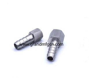 piezas mecanizadas CNC de precisión de acero inoxidable de acabado natural