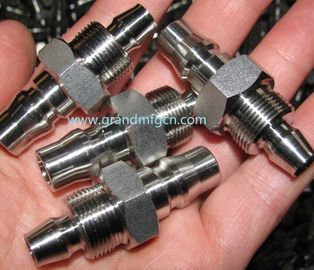 El hilo macho OEM,ODM de acero inoxidable de precisión mecanizada y partes rechazadas de acabado natural