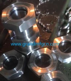 NPT hilo 3/8 3/4 pulgadas de acero inoxidable 316 de observación del nivel de aceite gafas de visión servicio OEM sin acabado