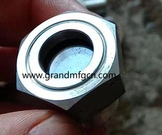 BSP hilo G de acero inoxidable 316 de 1 1/2 pulgadas de observación de los anteojos de visión de nivel de aceite servicio OEM sin acabado