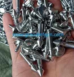 hilo macho OEM,ODM de acero inoxidable de precisión mecanizada y recortada piezas de acabado natural accesorios de conectores SS304