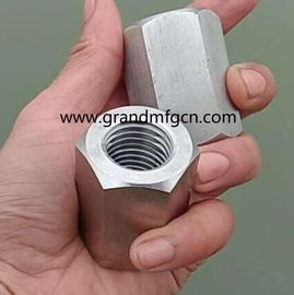 hilo macho OEM,ODM de acero inoxidable de precisión mecanizada y recortada piezas de acabado natural accesorios de conectores SS304
