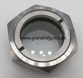 NPT de alta presión 2&quot; de acero inoxidable 304 en el equipo del reactor, enchufe de mira para extractor BHO de circuito cerrado, servicio OEM ODM