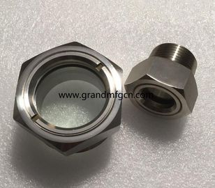NPT2 de alta presión de acero inoxidable 316 equipo de reactor de vidrio de vista enchufe para extractor de circuito cerrado BHO OEM ODM