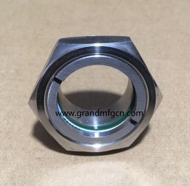 M36x1.5 de alta presión de acero inoxidable 304 en el equipo del reactor, enchufe de mira para extractor BHO de circuito cerrado, servicio OEM ODM
