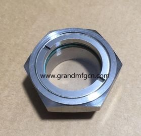 M36x1.5 de alta presión de acero inoxidable 304 en el equipo del reactor, enchufe de mira para extractor BHO de circuito cerrado, servicio OEM ODM
