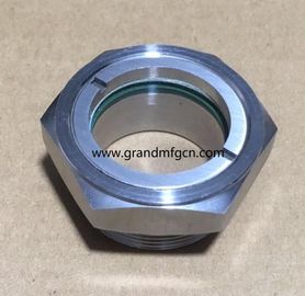 M36x1.5 de alta presión de acero inoxidable 304 en el equipo del reactor, enchufe de mira para extractor BHO de circuito cerrado, servicio OEM ODM