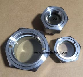 Indicador de nivel de aceite de acero inoxidable de alta presión Vidrio de visión líquida SS304 80 bar Servicio OEM y ODM