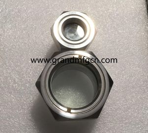 Indicador de nivel de aceite de acero inoxidable de alta presión Vidrio de visión líquida SS304 80 bar Servicio OEM y ODM