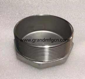 Acero inoxidable enchufe octógono hilo masculino OEM de precisión mecanizado y partes de acabado natural