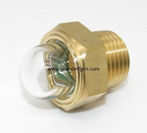 Hombres BSP hilos de tubería G3/4&quot; bomba cúpula de aceite de nivel de vidrio miradores con vidrio servicio OEM y ODM