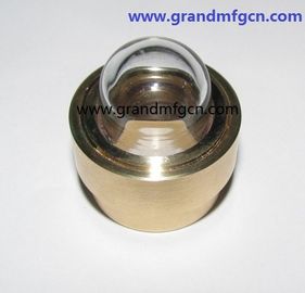 Hombres BSP hilos de tubería NPT 1&quot; bomba cúpula de nivel de aceite vidrios de vidrio con vidrio natural servicio OEM y ODM