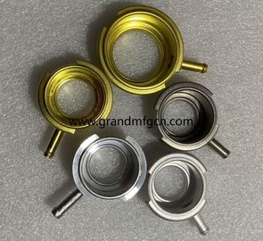42mm natural SS304 Auto Radiador Caps y Aluminio Auto Filler Necks conexión de soldadura de servicio de negocios personalizado