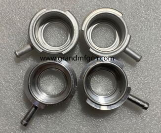 Custom 56mm SS304 / latón / Aluminio Auto Radiator Caps y Auto Filler Necks OEM servicio de negocios conexión de soldadura