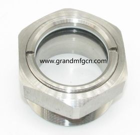 BSP G hilos masculinos 1/2&quot; 3/4&quot; 1&quot; bomba abovedada de vidrio de nivel de aceite ventana vidrio vidrio vidrio vidrio vidrio con vidrio