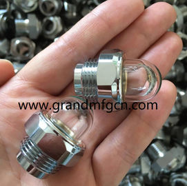 BSP G hilos masculinos 1/2&quot; 3/4&quot; 1&quot; bomba abovedada de vidrio de nivel de aceite ventana vidrio vidrio vidrio vidrio vidrio con vidrio
