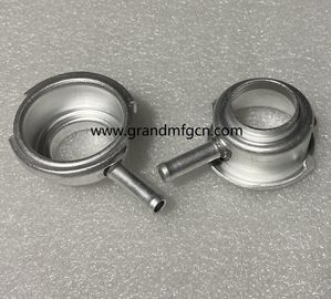 Custom 68MM Aluminio Auto Radiador Caps y Auto Filler Necks OEM ODM servicio de negocios conexión de soldadura