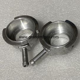 Custom 43MM Aluminio Auto Radiador Caps y Auto Filler Necks OEM ODM servicio de negocios conexión de soldadura