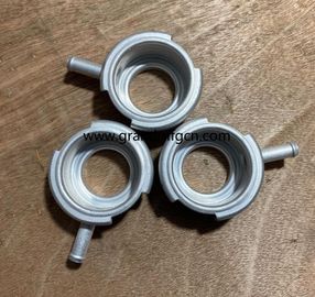 42 mm de aluminio natural Auto Radiador Caps y Aluminio Auto Filler Necks conexión de soldadura de servicio de negocios personalizado