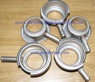 42 mm de aluminio natural Auto Radiador Caps y Aluminio Auto Filler Necks conexión de soldadura de servicio de negocios personalizado