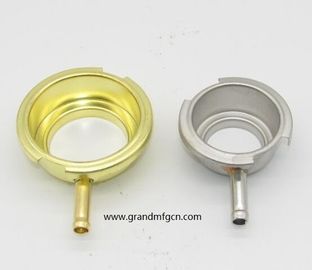 42 mm de aluminio natural Auto Radiador Caps y Aluminio Auto Filler Necks conexión de soldadura de servicio de negocios personalizado