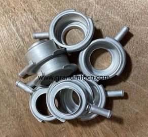 56 mm de aluminio natural Auto Radiador Caps y Aluminio Auto Filler Necks conexión de soldadura de servicio de negocios personalizado