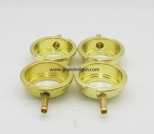 56 mm de aluminio natural Auto Radiador Caps y Aluminio Auto Filler Necks conexión de soldadura de servicio de negocios personalizado