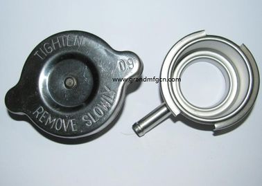 56mm natural SS304 Auto Radiador Caps y Aluminio Auto Filler Cuellos de servicio de negocios de conexión de soldadura personalizada