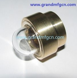 los hilos de tubería NPT masculinos de 1 pulgada con forma de cúpula indicadores de nivel de flujo líquido de flujo de nivel de aceite visor de vidrio para bombas