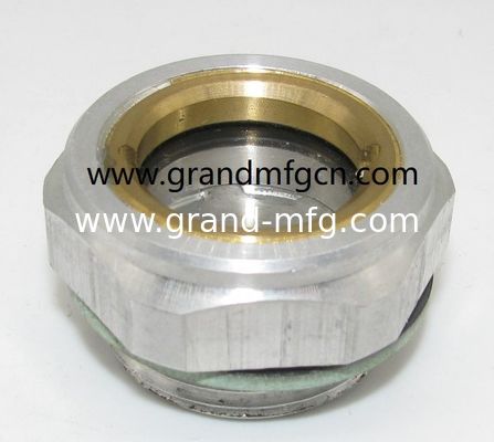 Estándar de aceite de aleación de aluminio Espejo de aceite Hexágono de tornillo en el nivel de aceite ventanas de visión medidores de aceite indicadores personalizados disponibles