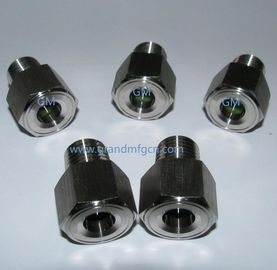 NPT hilo 3/8 1/4 pulgadas de acero inoxidable 304 cajas de engranajes tipo perno de observación del nivel de aceite medidor indicador de nivel de aceite