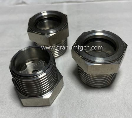 M42 M36 M33 M30 hilo métrico de acero inoxidable de calidad macho de toro hexágono vidrio para bombas industriales