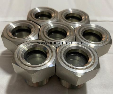 BSP G hilos masculinos 1 1/4&quot; 1 1/2&quot; 1 3/4&quot; de acero inoxidable de calidad toros anteojos para bombas industriales