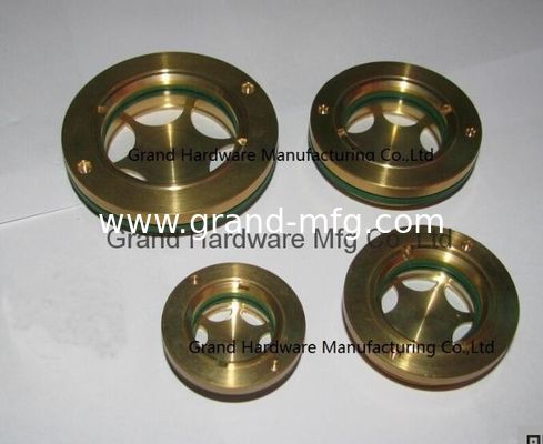 BSP 1 1/4&quot; de vidrio de vidrio de vidrio de vidrio de flujo de nivel de líquido medidor circular de nivel de aceite indicador de vidrio de vidrio para bombas personalizado