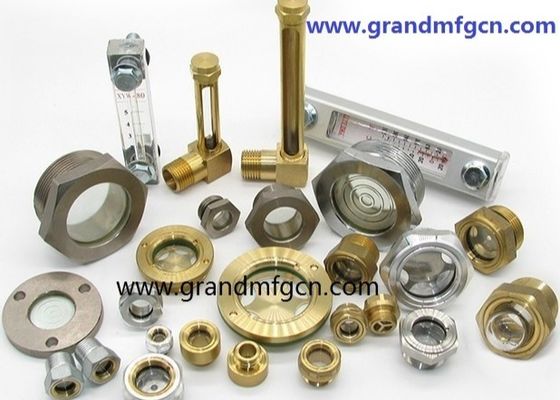Sistema de lubricación de los sopladores de aluminio con visor hexadecimal para el nivel del aceite