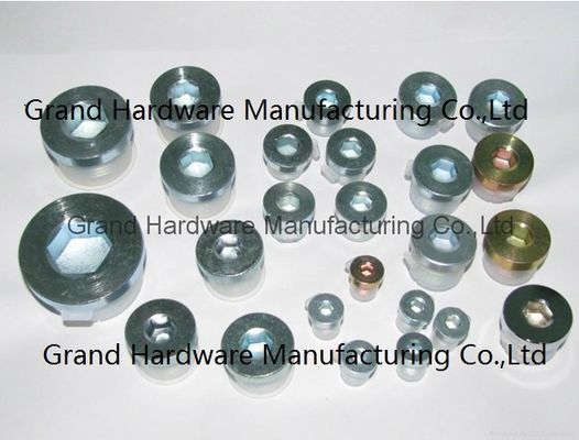 Acero inoxidable 304 316 316L accesorios hexagonal tapones piezas mecanizadas de precisión accesorios accesorios ss304 personalizados OEM