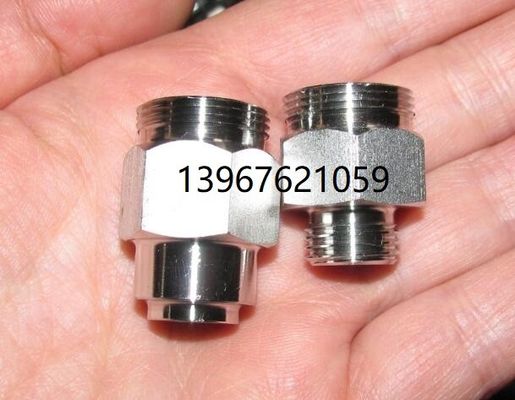 NPT acero inoxidable 304 316 316L piezas mecanizadas de precisión personalizadas accesorios