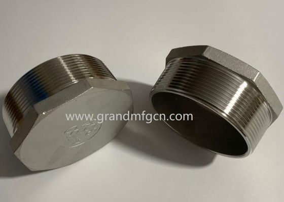 4 pulgadas de acero inoxidable 304 316 316L enchufes hexagonales piezas mecanizadas de precisión accesorios accesorios de ss304 personalizados accesorios OEM