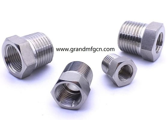4 pulgadas de acero inoxidable 304 316 316L enchufes hexagonales piezas mecanizadas de precisión accesorios accesorios de ss304 personalizados accesorios OEM