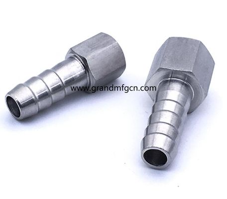 4 pulgadas de acero inoxidable 304 316 316L enchufes hexagonales piezas mecanizadas de precisión accesorios accesorios de ss304 personalizados accesorios OEM