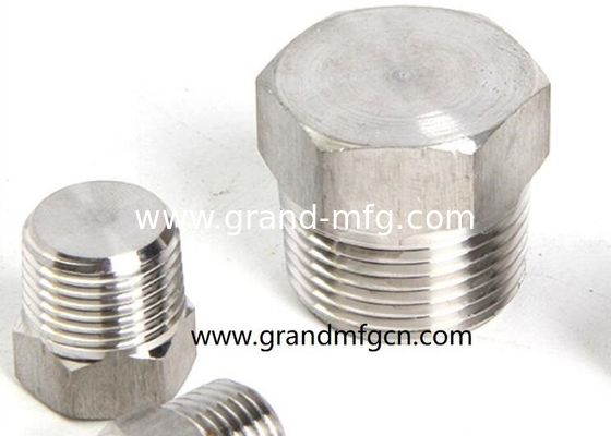 4 pulgadas de acero inoxidable 304 316 316L enchufes hexagonales piezas mecanizadas de precisión accesorios accesorios de ss304 personalizados accesorios OEM