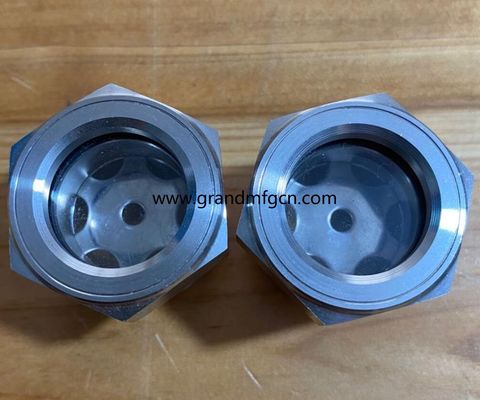 M42 M36 M33 M30 hilo métrico de acero inoxidable de calidad macho de toro hexágono vidrio para bombas industriales
