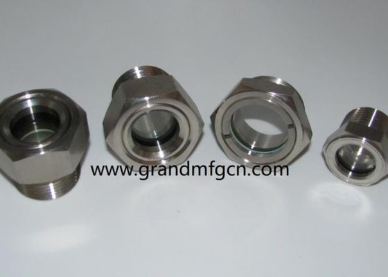 M42 M36 M33 M30 hilo métrico de acero inoxidable de calidad macho de toro hexágono vidrio para bombas industriales