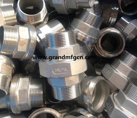 NPT de acero inoxidable 304 316 316L enchufes hexagonal de precisión piezas mecanizadas accesorios de piezas de acero inoxidable