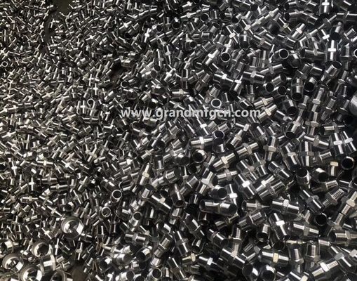 NPT de acero inoxidable 304 316 316L enchufes hexagonal de precisión piezas mecanizadas accesorios de piezas de acero inoxidable
