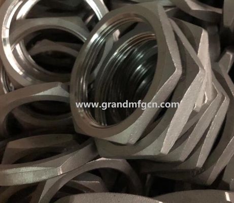 NPT acero inoxidable 304 316 316L conectores transversales piezas mecanizadas de precisión